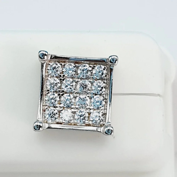 - "925 Sterling Silver Cubic Zirconia Earrings, U19254841 - Picture 4 of 11